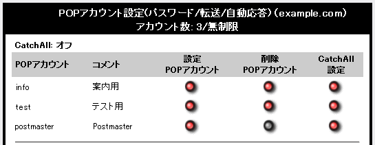 POPアカウント設定